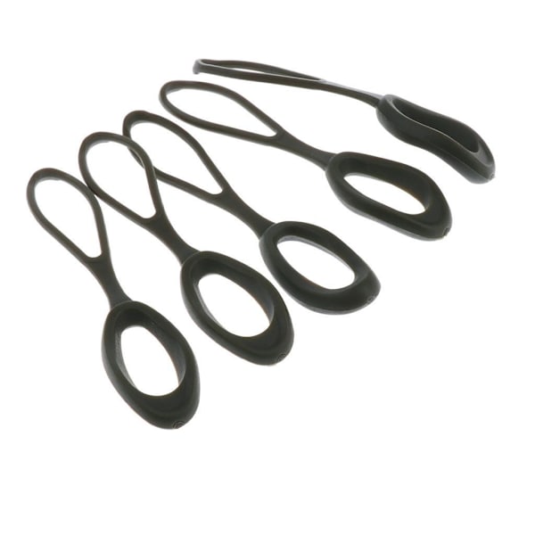 1/2/3/5 5 stycken Non- För slip Stark För Dragkedja Dragsladd Zip Army Green 66mm 1Set