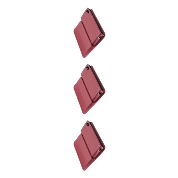 1/2/3/5 Gap Filler PU Läder Passar för nycklar Plånbok för småsaker Wine Red 3PCS
