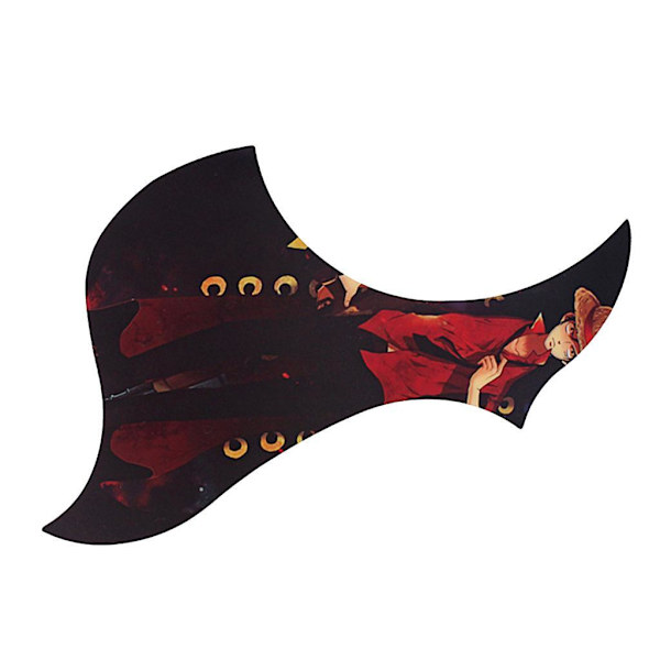1/2/3 Universal Folk Gitarr Självhäftande Pickguard Sticker för 1Set
