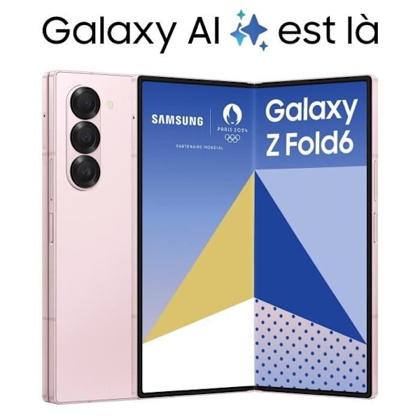 Samsung Galaxy Z Fold6 Smartphone 256 GB Pink Rosa