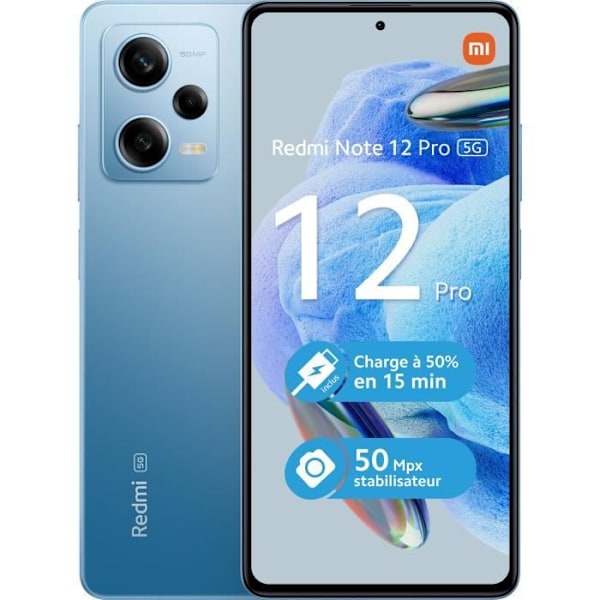 XIAOMI Redmi Note 12 Pro 128GB 5G Blue Blå