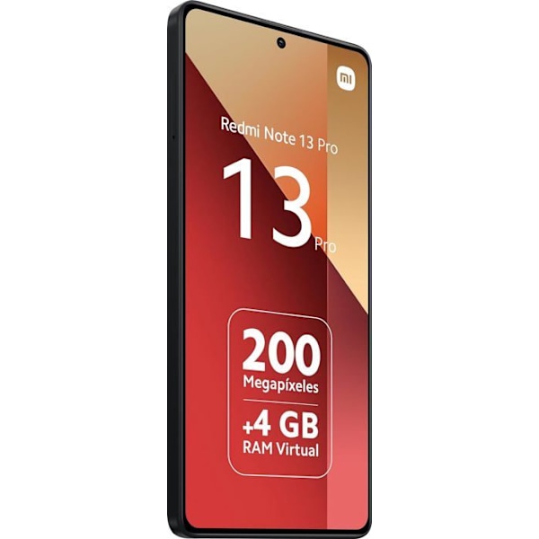 Xiaomi redmi note 13 pro smartphone 8 GB RAM 256 GB Rom, 6,67 tommer AMOLED-skærm, sort