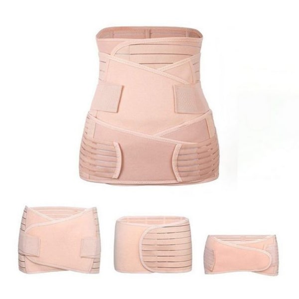 Slimming Belt 3 i 1 Postpartum Abdominal Support Recovery Belt L