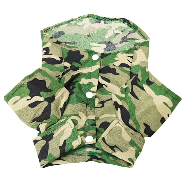 Hund T-shirts Sommer Stilfuld Camouflage Åndbar Cool Pet Sommer T-shirts til Små Mellem Drenge Piger Hunde Katte L