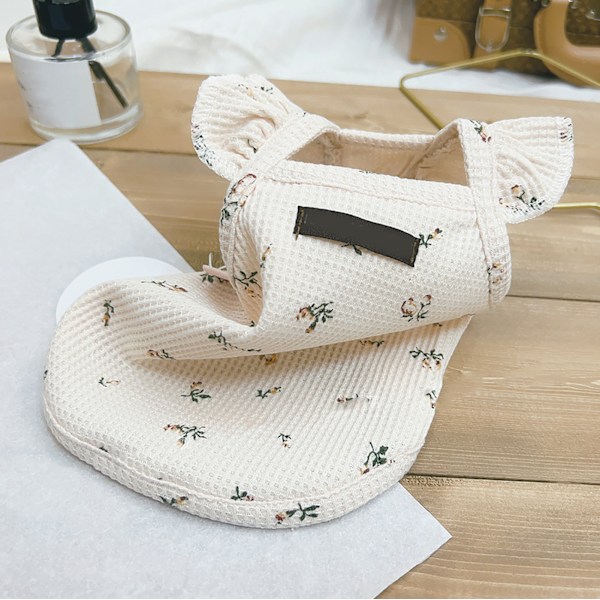 Hundebottomskjorte Fashionable Cute Floral Pattern Åndbar Hund Sommer Skjorte til Hunde Hvalpe Katte Mælkete Aprikos L