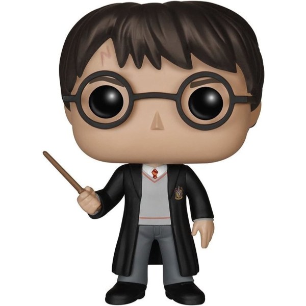 Funko!POP! Film: Harry Potter: Harry Potter actionfigur med tryllestav