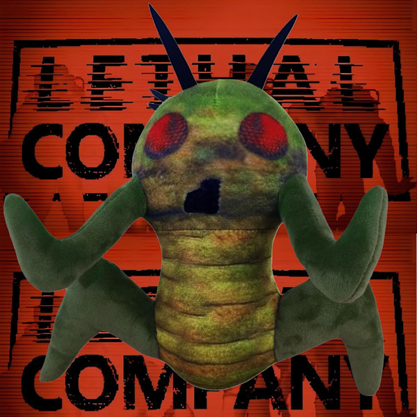 Plush Employee Hoarding Bug Coil-Head Plushies Dödsföretagsleksaker, Skräckspel