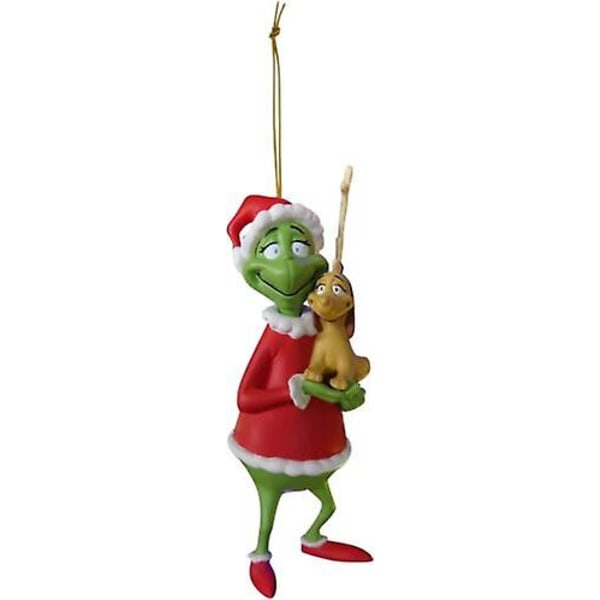 Joulupukki Grinch -koristeet Joulukuusi Ripustuskoriste Hahmo Riippuva -sz.11977