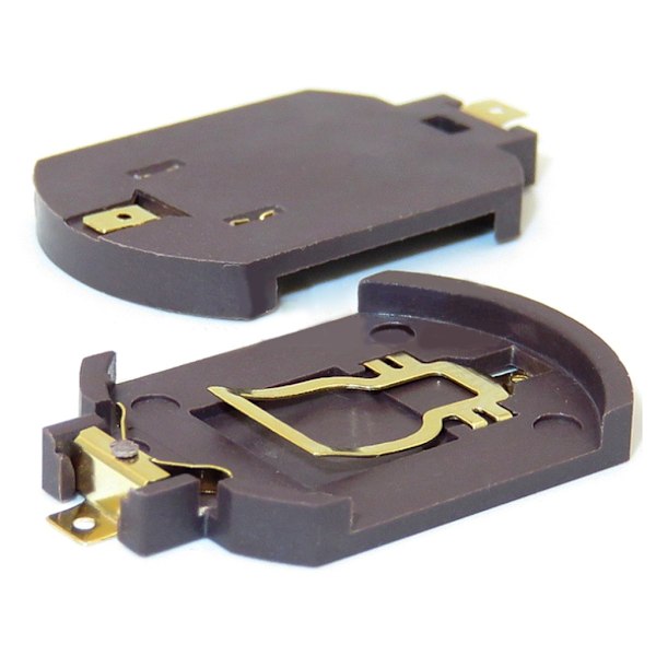 10 stk Batteriholder Opbevaring til Etui CR2016 Batteriholder Plastik 3V Knapcelle Batteriholder til Etui Kasse