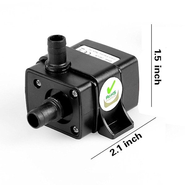 Upotettava vesipumppu DC-vesipumppu lammikkopumppu 12 voltin upotettava vesipumppu 12 V pumppu vesi【ad】