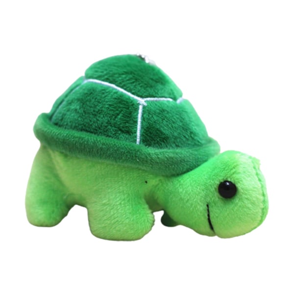 11cm Turtle Plush PP Cotton Täysin Täytetty Ihana Merieläin Plushie Koriste Pehmeä Täytetty Eläin Lompakko Avaimenperä Syntymäpäivälahja