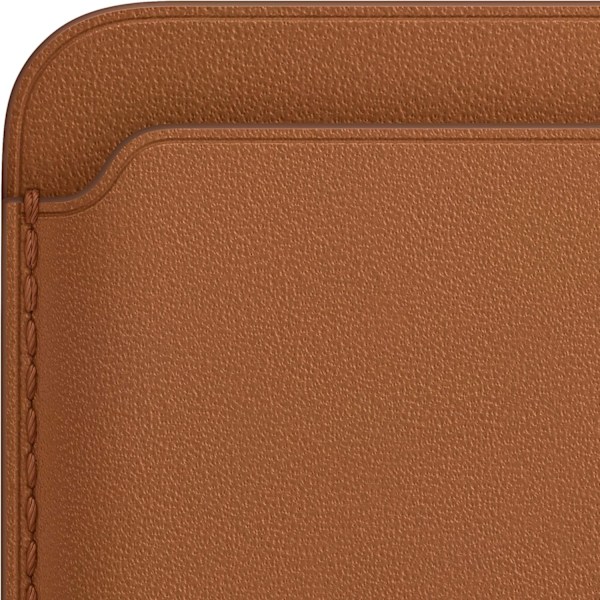 Applen iPhone FineWoven -lompakko MagSafella Brown