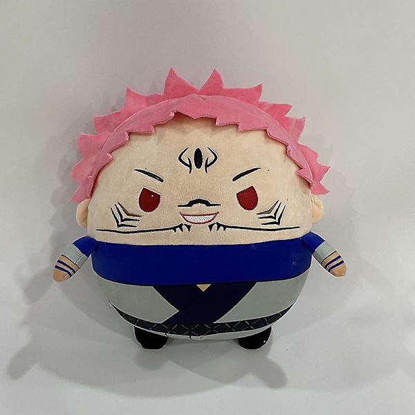 30cm Jujutsu Kaisen Bløde Legetøj Itadori Yuji Gojo Satoru Anime Plys Dukke Udstoppet