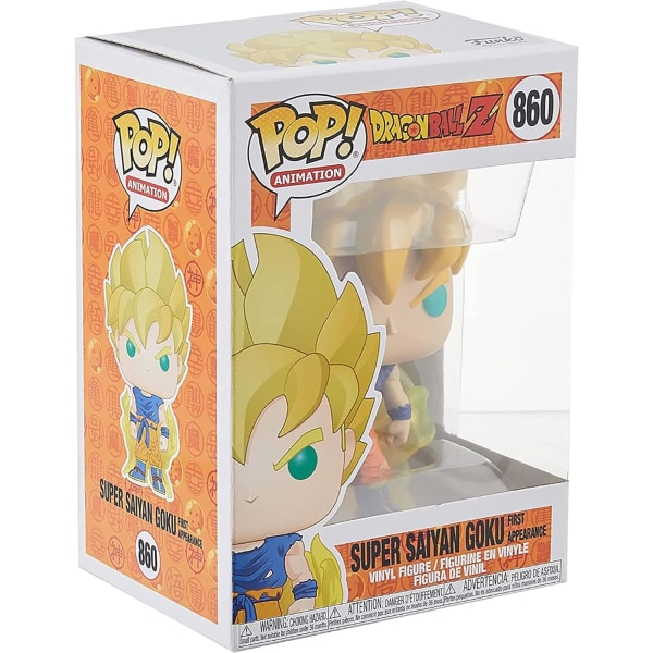 Funko Pop! Seven Dragon Balls - Saiyan Son Goku, samlefigur legetøj