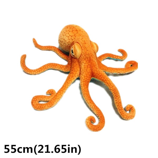 55/80cm Zodiac Octopus For Doll Plush Stuffed Animal Mascot Cute Ufo-catcher Sup