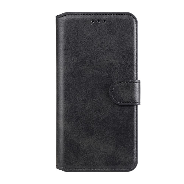 Kompatibel med Samsung Kompatibel med Kompatibel med Galaxy A32 5G - Klassisk læderetui - Sort Sort Sort{ad} Black Svart