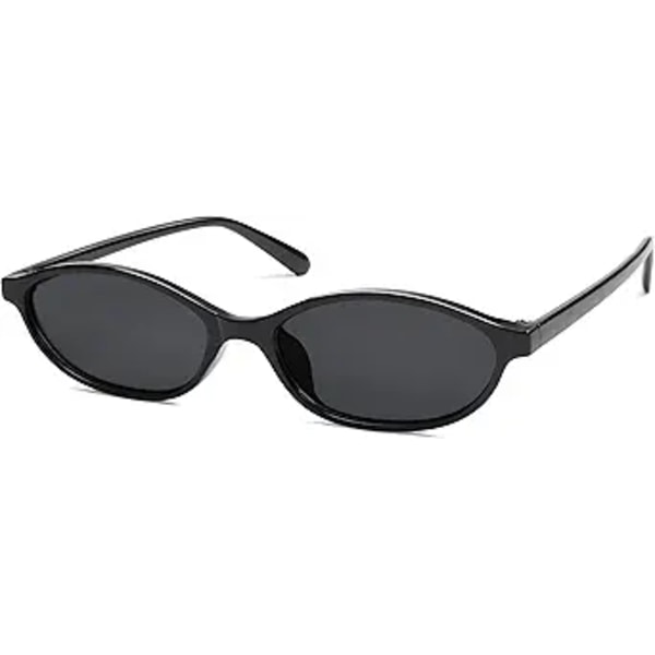 Retro Ovala Cat Eye Solglasögon för Kvinnor Y2k Trendiga Smala Solglasögon Designer Solglasögon AR82253