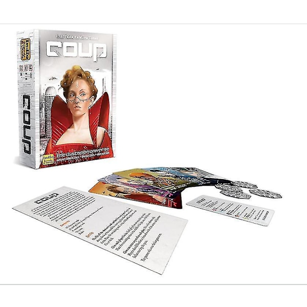 Full English Resistance Party Board Game Strategy Cards Coup The Resistance: Avalon coup