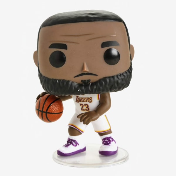 Funko POP NBA: Lakers - LeBron James (Vit Uniform)