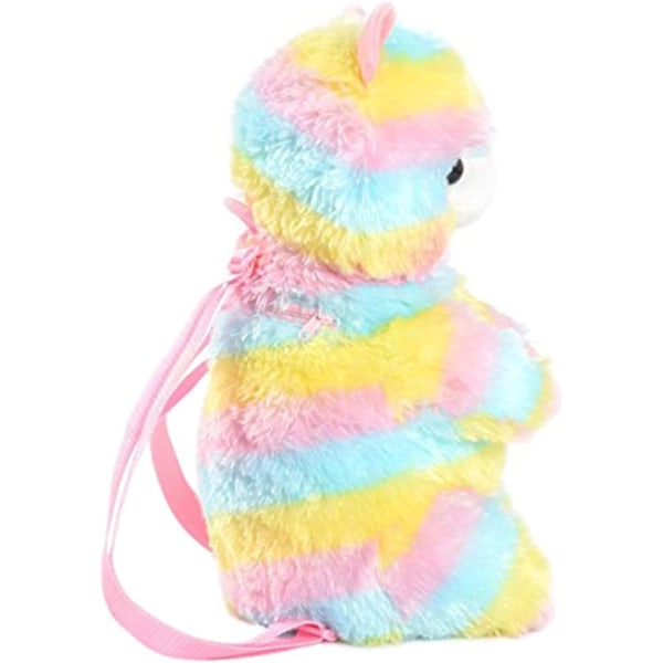 Plushdjursryggsäck Kaninryggsäck med Justerbar Rem Present till Kvinnor
