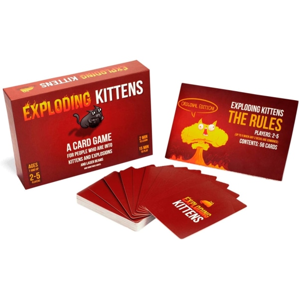 Exploding Kittens Korttipeli Tyska Språket Tyska Språket