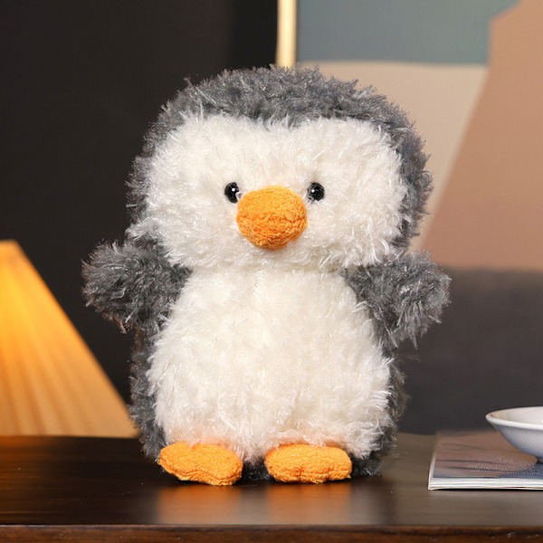 Jellycat gosedjursserie capybara gosedjur docka grossist 20cm Curly Penguin