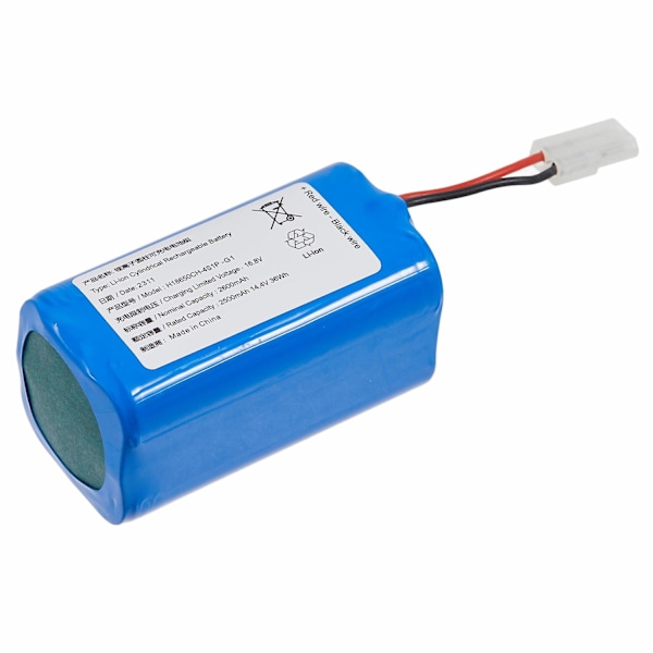 Xiaomi Mijia G1 14.4V 2500mAh Li-Ion -polymeeriakku, varaosa (Koodi: H18650CH-4S1P-G1) (W