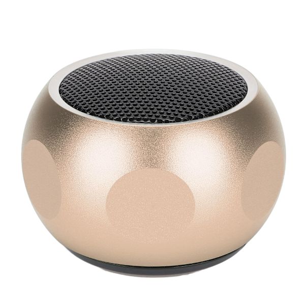 Mini Kannettava Bluetooth-kaiutin Söpö Pieni Langaton Kaiutin Nauhalla Suihkua Varten Polkupyörä Auto Matka Kulta(ad)