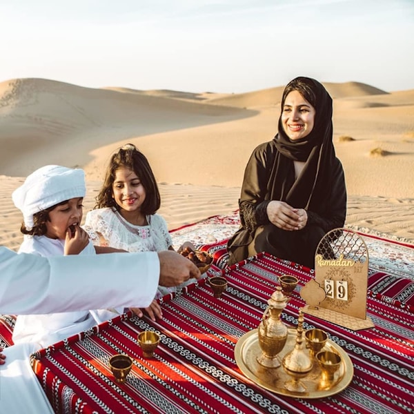 Puinen Ramadanin Adventi-kalenteri 2024, Eid-kalenteri DIY