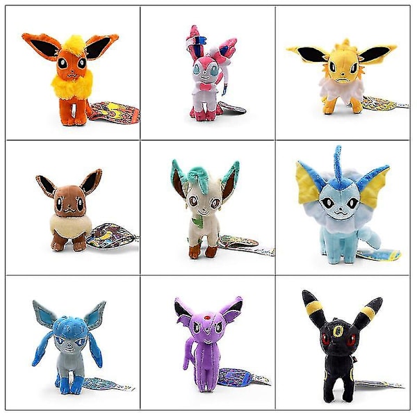 Eevee Family Plush Toys