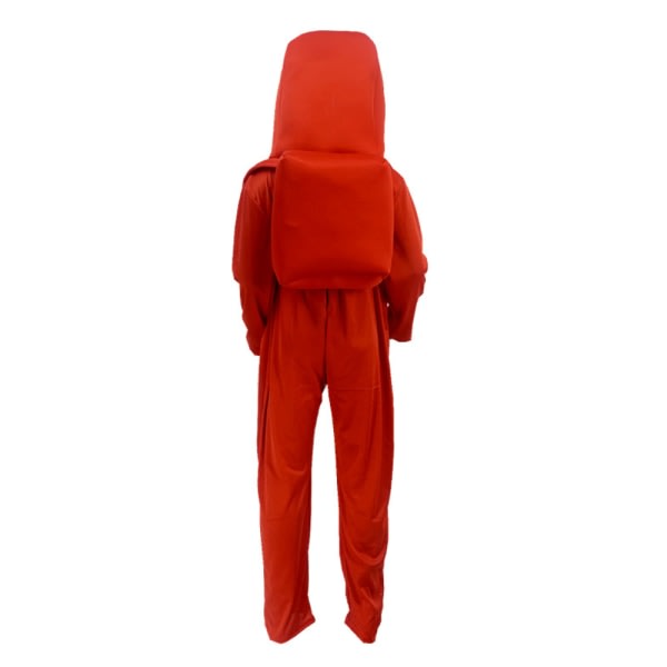 Halloween Kid Among Us Cosplay Kostym Fancy Dress Jumpsuit red M