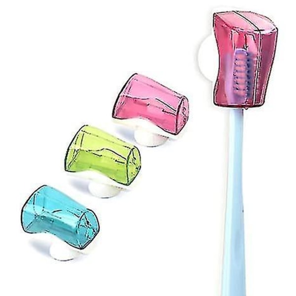 Travel Toothbrush Head Covers Case - Portable Electronic And Manual Toothbrush Case Box  (3 Pcs)