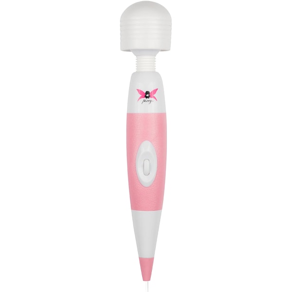 Pixey: Den originale massage tryllestav, Pink Edition Pink, Wh{ad} Pink, White Hard plastic, Silicone