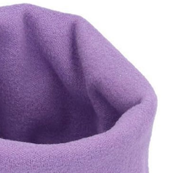 Hunde Quiet Ear Muffs Lilla Kæledyr Støjreduktion beroligende Ørevarmere Angst Relief Varm Blød Snood S