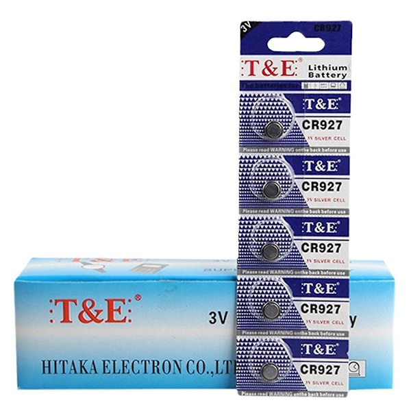 5st/10st Cr927 Knappcellsbatterier 3v Litiumbatterier Cr 927 för Klockor, Räknare och Fjärrstyrda Bilnycklar