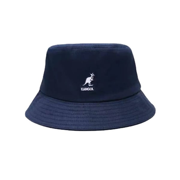 Hip Hop Mode Klassisk Kangol Bermuda Casual Bucket Hat Kasket Sports Kasket Navy