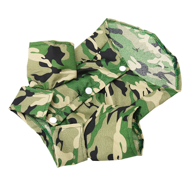 Koirapaidat Kesä Tyylikäs Camouflage Hengittävä Viileä Lemmikkieläinten Kesä T-paidat Pienille Keskikokoisille Pojille Tytöille Koirille Kissoille S