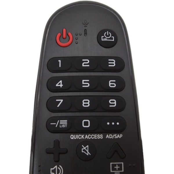 Fjärrkontroll Magic Remote AN-MR20GA, AKB75855501 för 2020 LG Smart TV med röststyrning, musfunktion, direkta knappar för Netflix