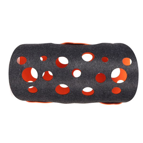 Felt Cat Tunnel Tube Detachable Round Hollow Cat Tunnel Toy Interactive Tunnel Tube Bed For Pets