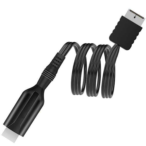 HDMI-kabel för Playstation 2 & Playstation 1-konsol (PS2 & PS1), PS1/PS2 till HDMI-adapter med True RGB-signalutgång Playstation 1