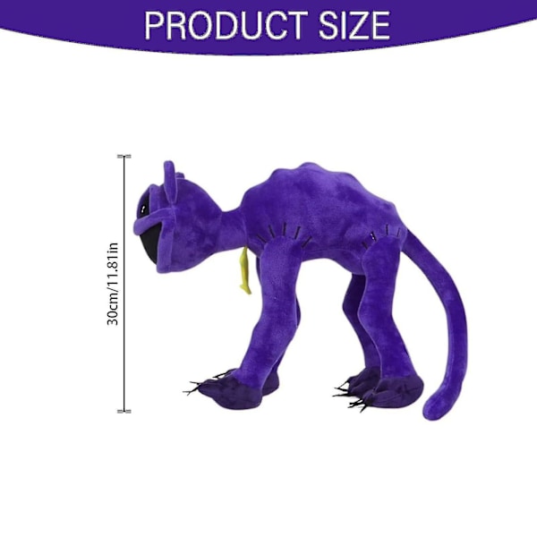 Monster Catnap Plysch Poppy Playtime Kapitel 3 Lutande Figurer Plysch Stoppad Kudde Dockleksak