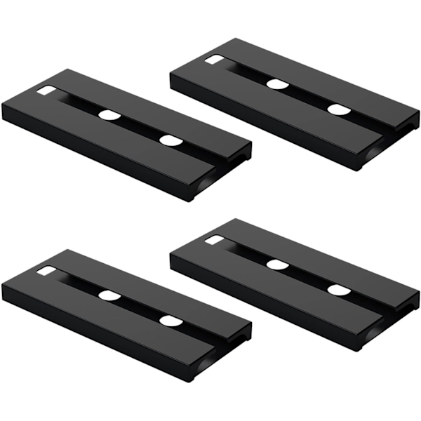 4-pack, Hängande Under-Hyllan Vinglasställ, Vinglasställ Väggmontering