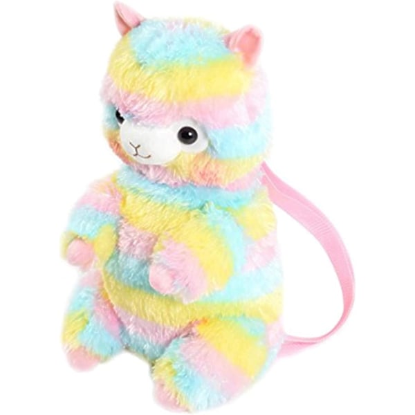 Plushdjursryggsäck Kaninryggsäck med Justerbar Rem Present till Kvinnor