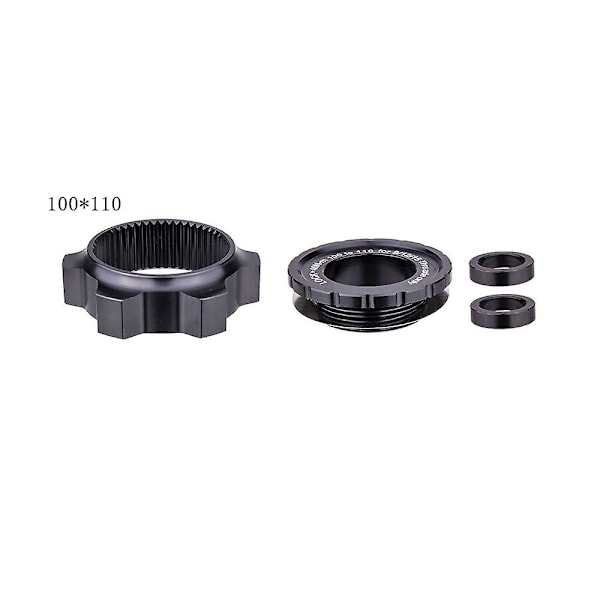 Center Lock Hub Boost Adapter, Center-Lock til 6-huls, 15X100 til 15X110
