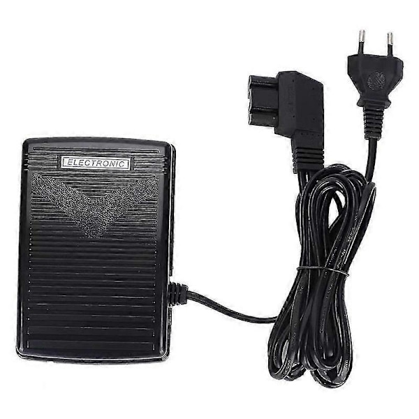 220V Fotpedal & Sladd för Bernina Symaskiner 830, 831, 800, 810, 811, 817 Rund Typ