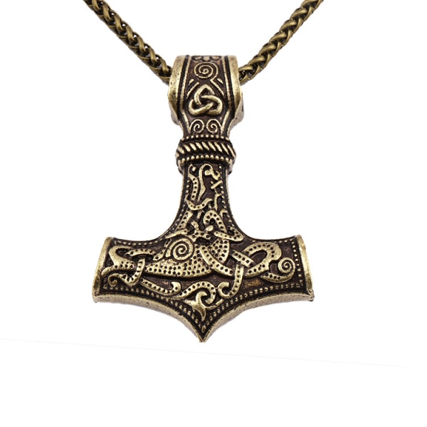 Pendant Thor's Hammer with/without chain Women's Viking Jewelry for men