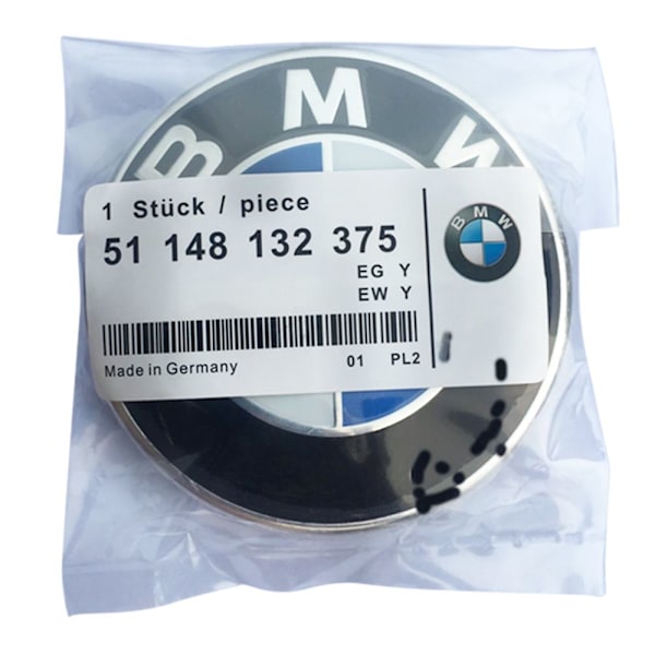 BM-W -embleemin konepellin logo 74mm