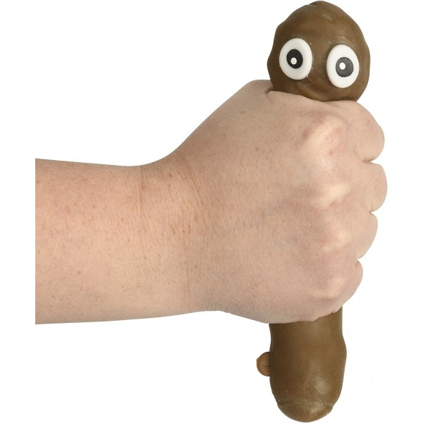 Leksaker Squidgy Squishy Stretchy Poop Stress Reliever för barn och vuxna