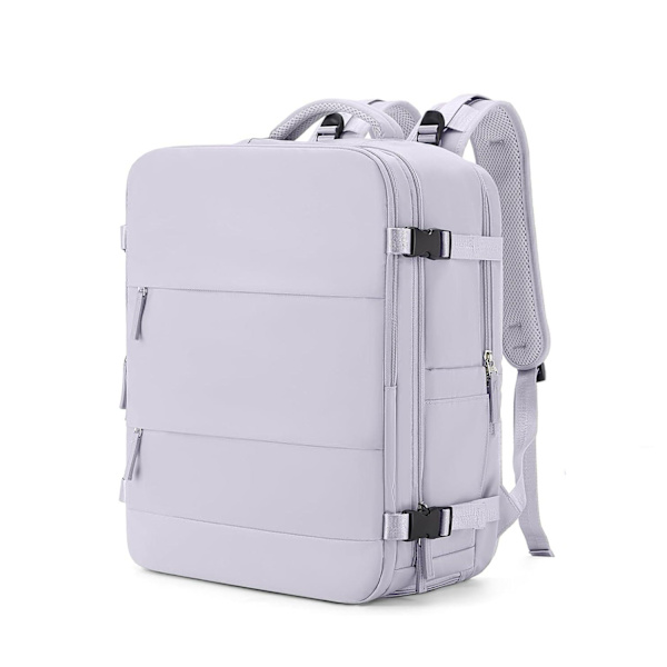 Ryanairin matkustamon matkareppu 40x20x25 cm, matkustamon matkalaukut, matkustamolaukku EasyJetille, käsimatkatavara, matkustamolaukku, vaellusreppu{ad} Purple