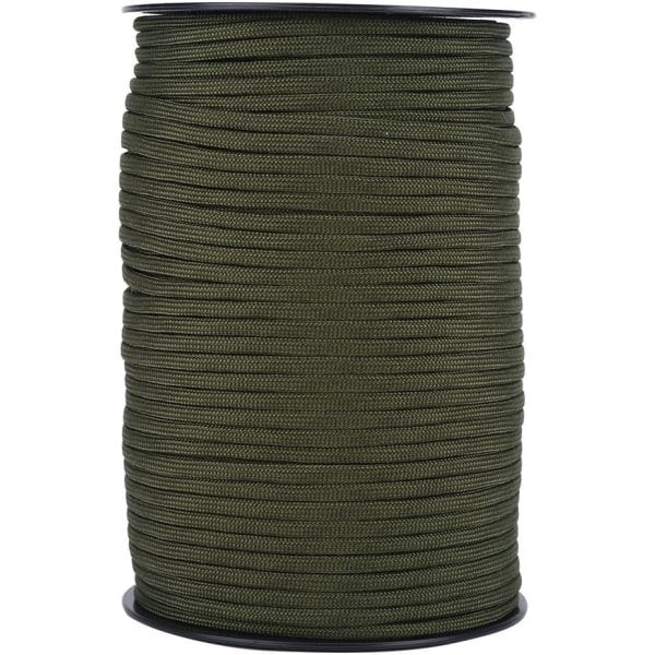 550 Paracord 9 trådar, faldskærmsline, udendørs, overlevelsestov, 100 m